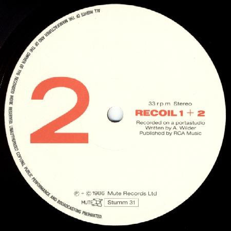 Recoil : 1 + 2 (LP, MiniAlbum, M/Print)