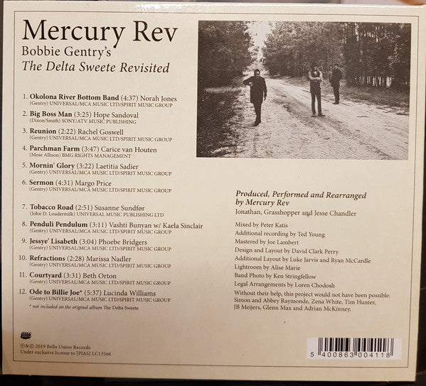 Mercury Rev : Bobbie Gentry's The Delta Sweete Revisited (CD, Album, Dig)