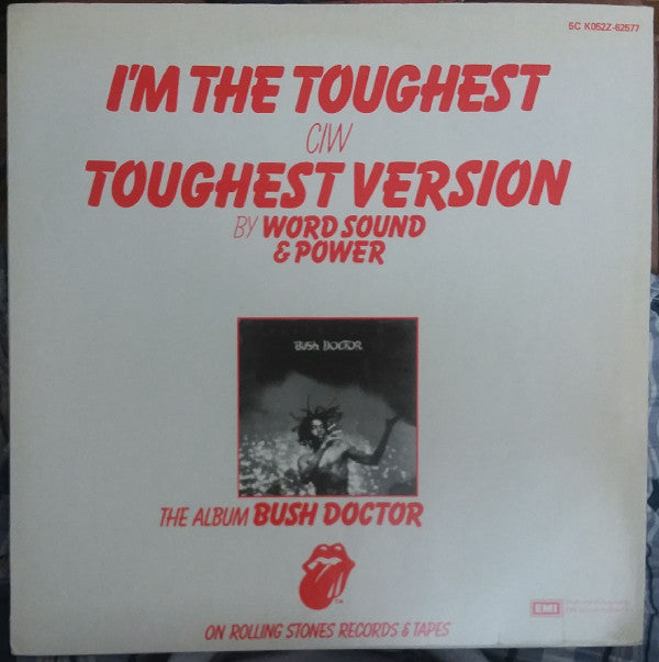 Peter Tosh, Word, Sound And Power : I'm The Toughest (12", Maxi)