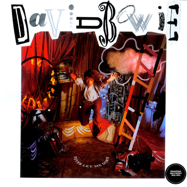 David Bowie : Never Let Me Down (LP, Album, RE, RM, 180)