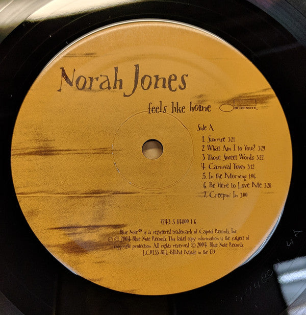 Norah Jones : Feels Like Home (LP, Album, Gat)