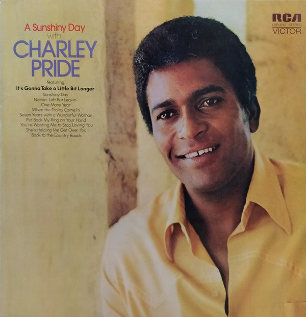 Charley Pride : A Sunshiny Day With Charley Pride (LP, Album)