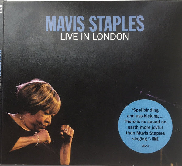 Mavis Staples : Live In London (CD, Album)