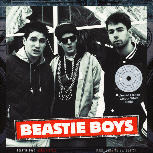 Beastie Boys : Beastie Boys Instrumentals - Make Some Noise, Bboys! (2xLP, Comp, Ltd, RE, Unofficial, Whi)