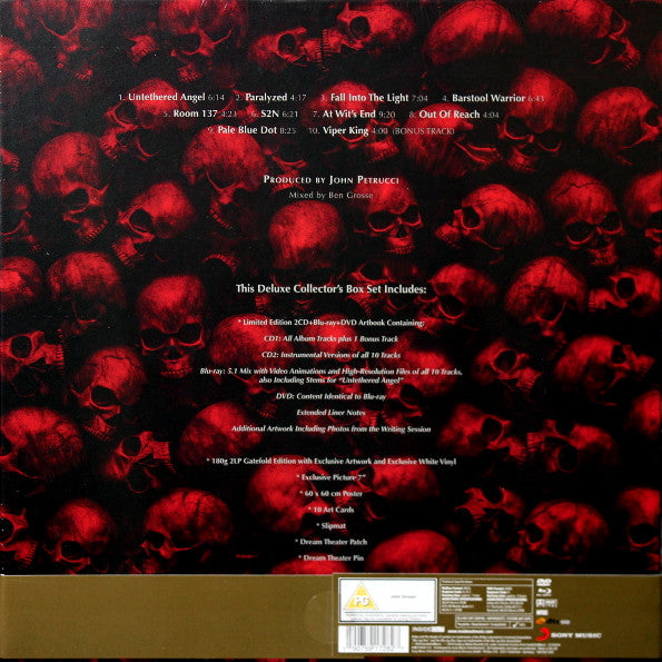 Dream Theater : Distance Over Time (Box, Dlx, Ltd, Num + 2xLP, Album, Whi + 7", Single)