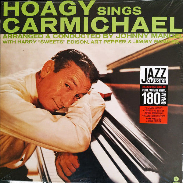 Hoagy Carmichael : Hoagy Sings Carmichael With The Pacific Jazzmen (LP, Album, RE, 180)