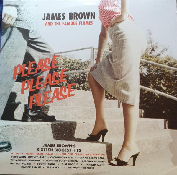 James Brown & The Famous Flames : Please Please Please (LP, Album, Ltd, RE, Red)