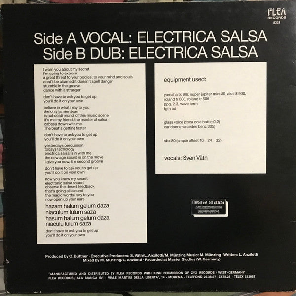 Off : Electrica Salsa (Baba Baba) (12")