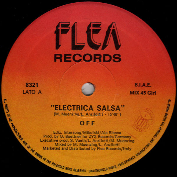 Off : Electrica Salsa (Baba Baba) (12")