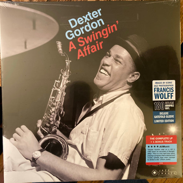 Dexter Gordon : A Swingin' Affair (LP, Album, RE, 180)