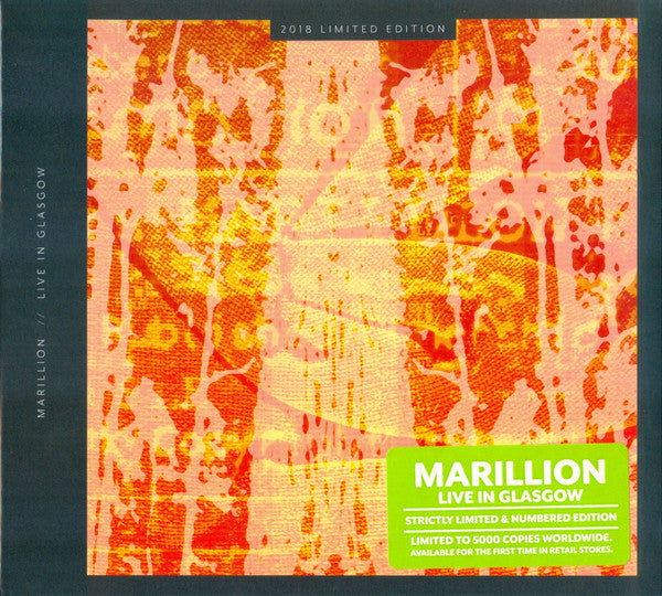 Marillion : Live In Glasgow (CD, Album, Ltd, Num, RE)