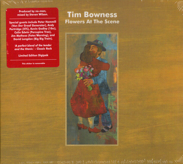 Tim Bowness : Flowers At The Scene (CD, Album, Ltd)