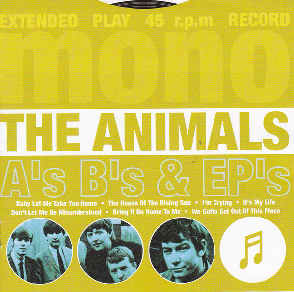 The Animals : A's B's & EP's (CD, Comp, RE)