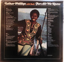 Esther Phillips With Joe Beck : For All We Know (LP, Album)