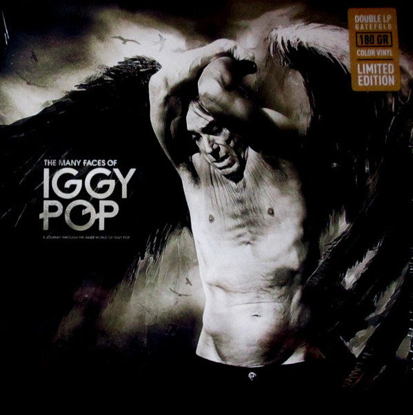 Iggy Pop : The Many Faces Of Iggy Pop (A Journey Through The Inner World Of Iggy Pop) (2xLP, Comp, Tra)