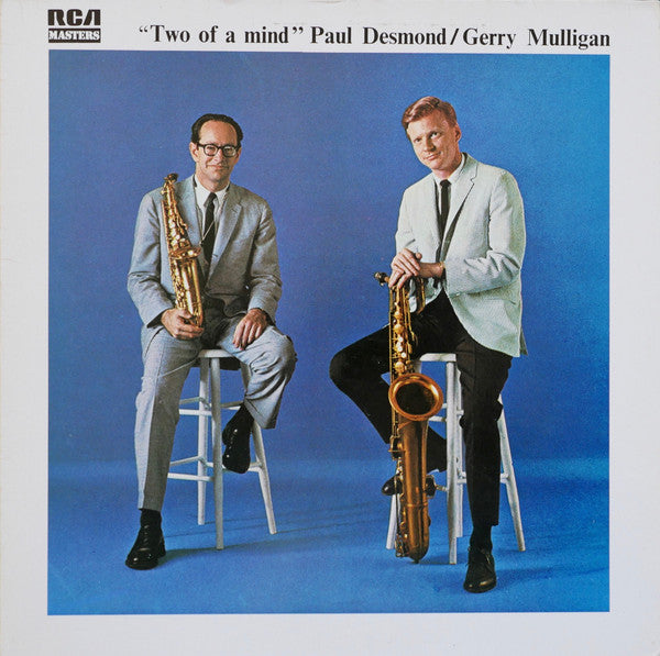 Paul Desmond / Gerry Mulligan : Two Of A Mind (LP, Album, RE, Gat)
