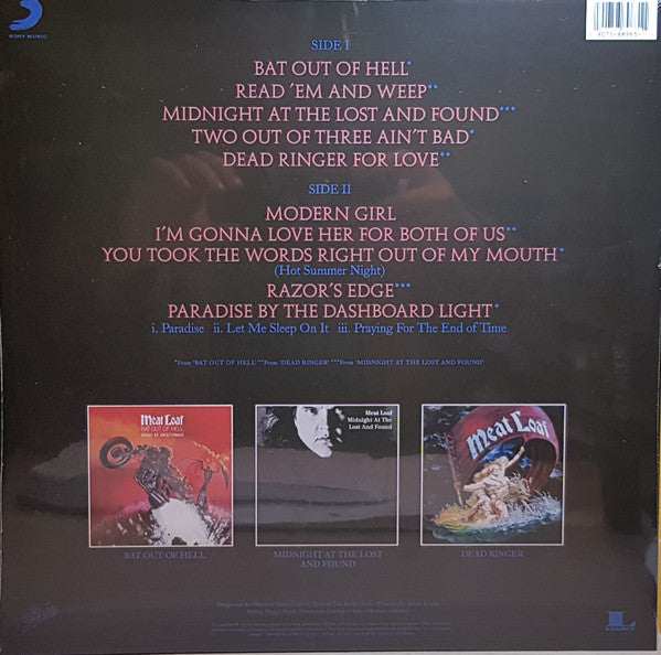 Meat Loaf : Hits Out Of Hell (LP, Comp, RE)