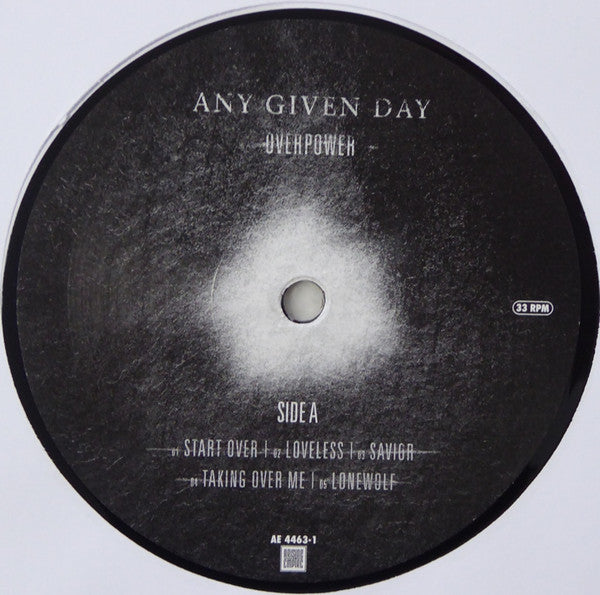 Any Given Day (2) : Overpower (LP, Album)