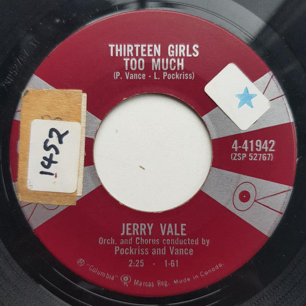 Jerry Vale : Camelot (7", Single)