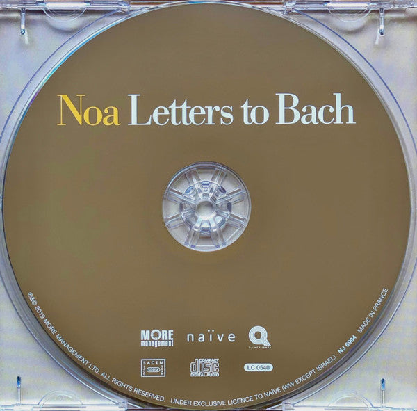 Noa : Letters To Bach (CD, Album)