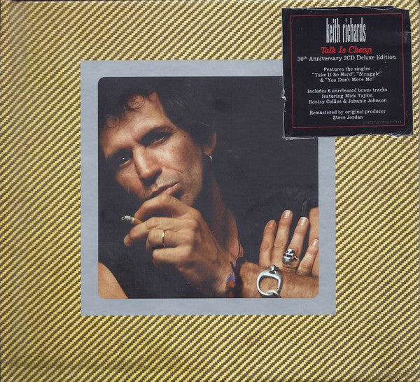 Keith Richards : Talk Is Cheap (2xCD, Album, Dlx, RE, RM, Dig)