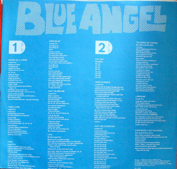 Blue Angel (3) : Blue Angel (LP, Album)