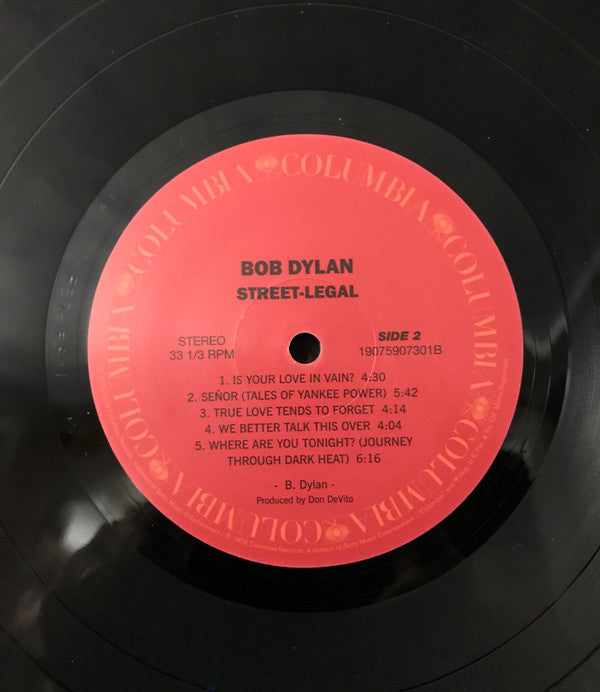 Bob Dylan : Street-Legal (LP, Album, RE)