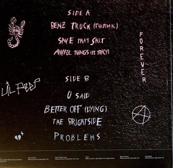 Lil Peep : Come Over When You're Sober, Pt. 1 & Pt. 2 (LP, Album, Pin + LP, Album + Comp, Dlx, Ltd, RP)