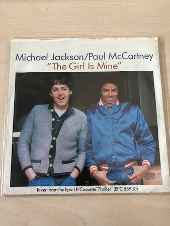 Michael Jackson / Paul McCartney : The Girl Is Mine (7")