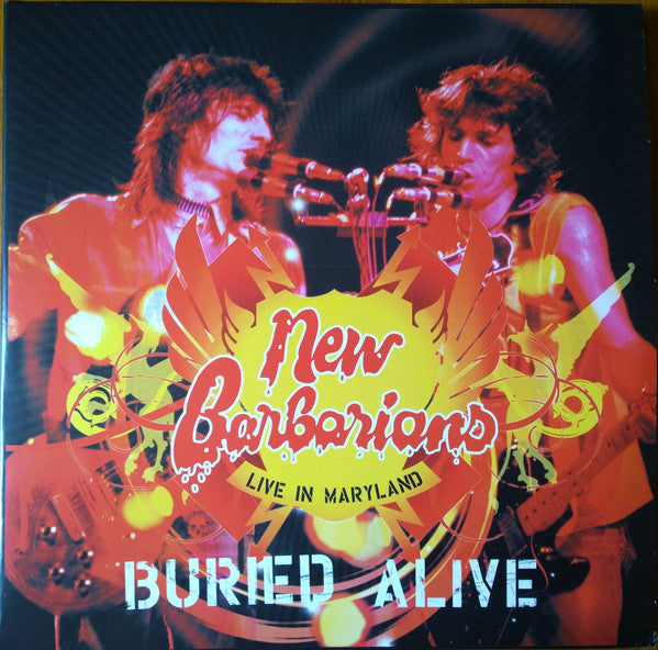 The New Barbarians : Live In Maryland - Buried Alive (3xLP, Album, Col)