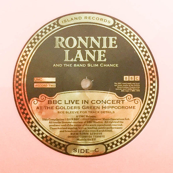 Ronnie Lane & Slim Chance : At the BBC (2xLP, Comp, Ltd, Pin)