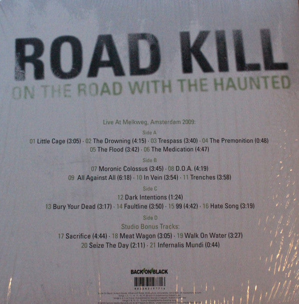 The Haunted : Road Kill (2xLP, Album, Ltd, Whi)