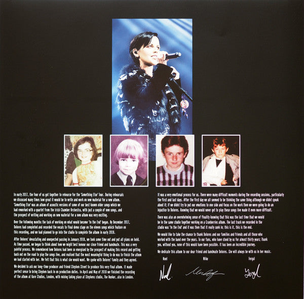 The Cranberries : In The End (LP, Album, Gat)