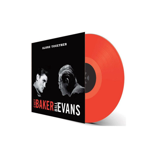 Chet Baker, Bill Evans : Alone Together  (LP, Album, Ltd, RE, Red)
