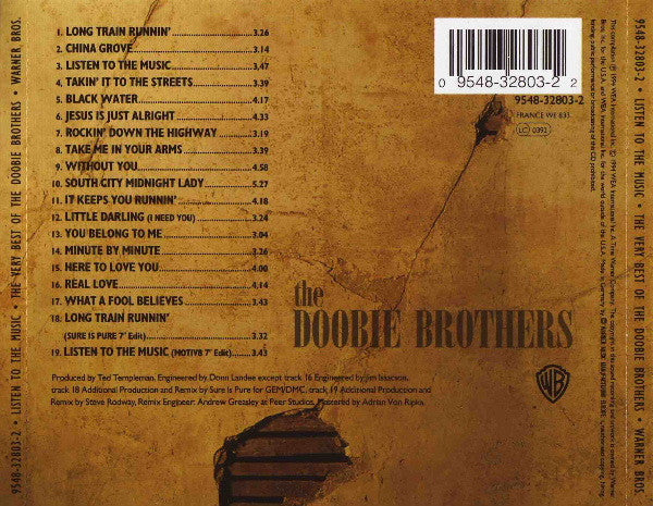 The Doobie Brothers : Listen To The Music · The Very Best Of The Doobie Brothers (CD, Comp, RE, RP)