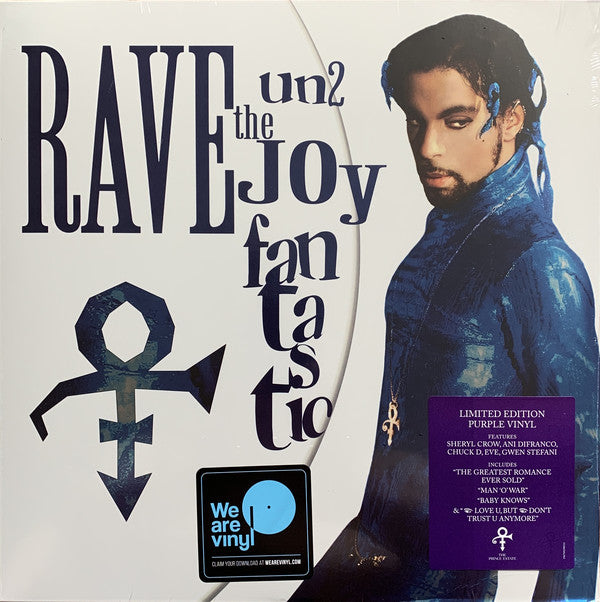 The Artist (Formerly Known As Prince) : Rave Un2 The Joy Fantastic (2xLP, Album, Ltd, RE, Pur)