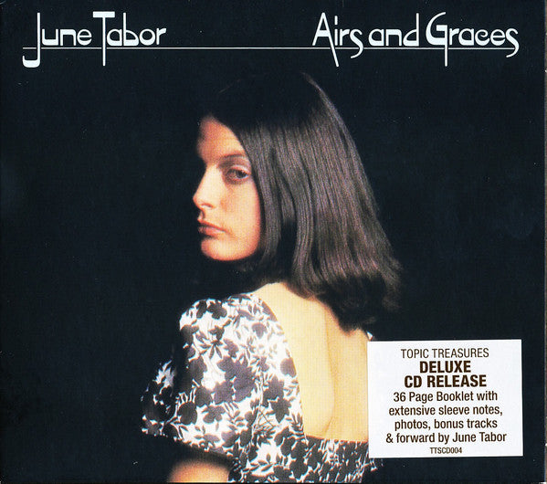 June Tabor : Airs And Graces (CD, Album, Dlx, RE, O-c)