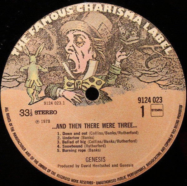 Genesis : …And Then There Were Three… (LP, Album, Gat)