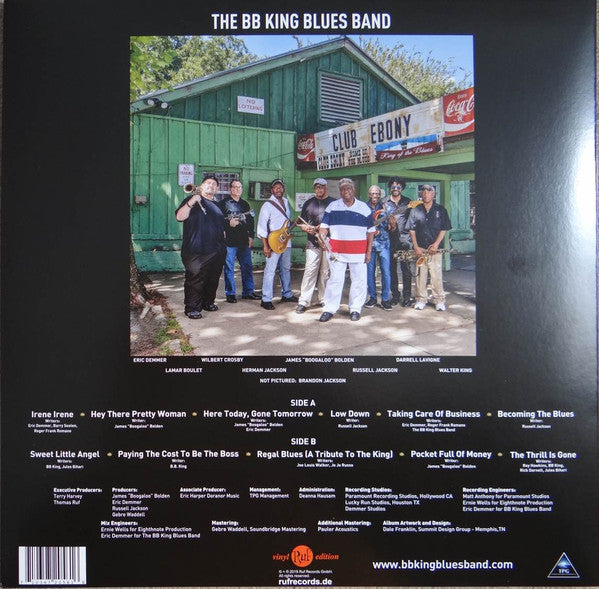 The BB King Blues Band Featuring: Taj Mahal, Joe Louis Walker, Kenny Wayne Shepherd, Michael Lee (28) & Kenny Neal : The Soul Of The King (LP, Album)