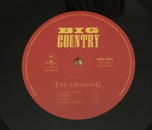 Big Country : The Crossing (2xLP, Album, RE, RM, Exp)