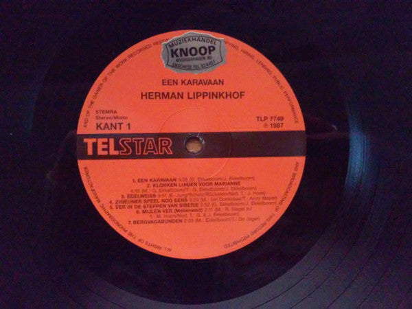 Herman Lippinkhof : Een Karavaan En 13 Andere Successen (LP, Album)