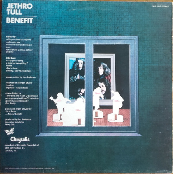 Jethro Tull : Benefit (LP, Album, RE, Gre)