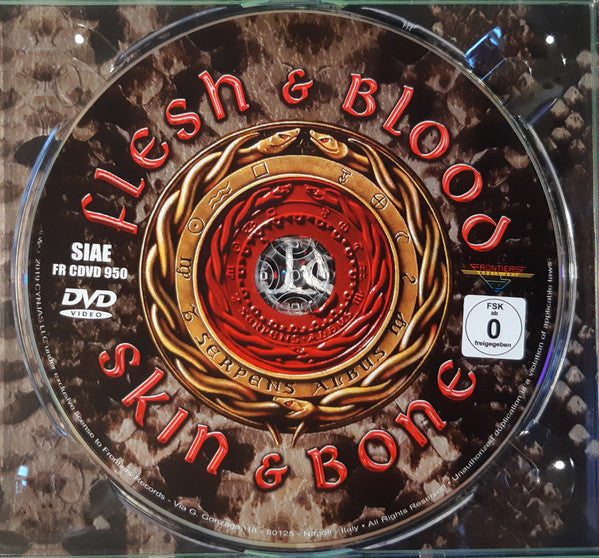 Whitesnake : Flesh & Blood (CD, Album + DVD-V, Multichannel, NTSC + Dlx, Dig)