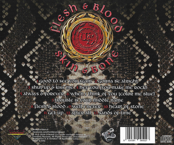 Whitesnake : Flesh & Blood (CD, Album)