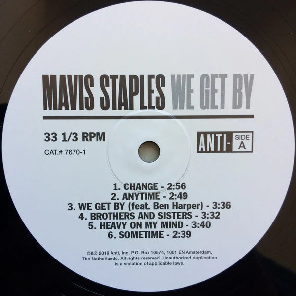 Mavis Staples - We Get By (LP) - Discords.nl