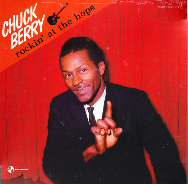 Chuck Berry : Rockin' At The Hops (LP, Album, Ltd, RE)