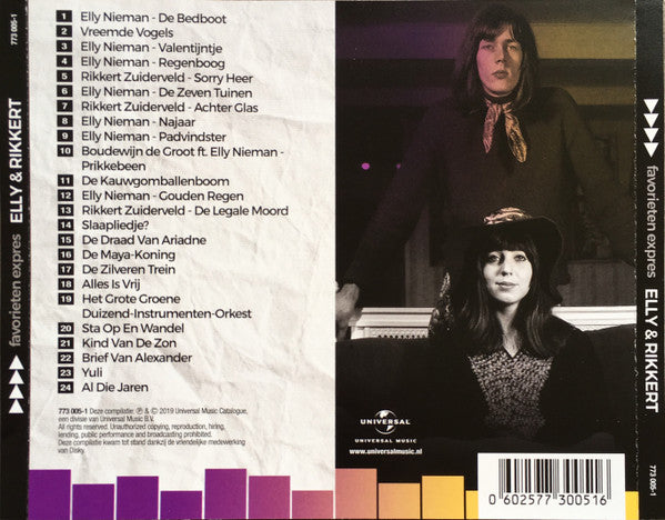 Elly & Rikkert : Favorieten Expres (CD, Comp)