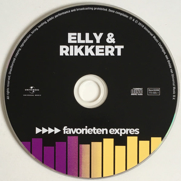 Elly & Rikkert : Favorieten Expres (CD, Comp)