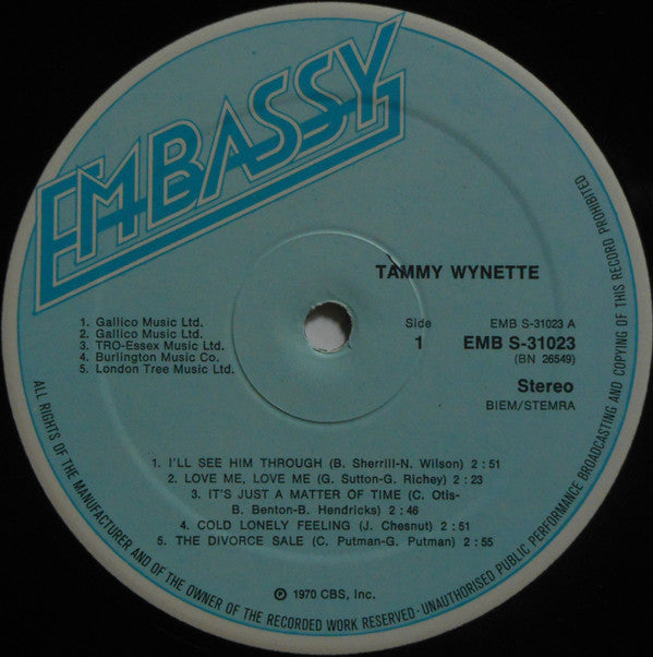 Tammy Wynette : Superb Country Sounds (LP, Album)