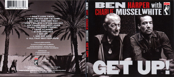 Ben Harper With  Charlie Musselwhite : Get Up!  (CD, Album, RE, Dig)